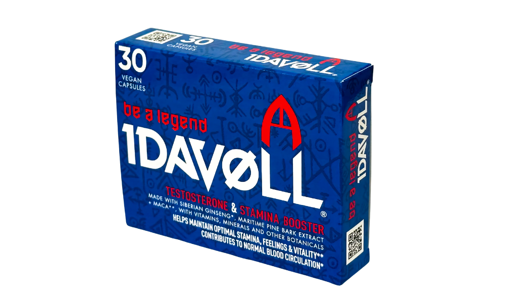 Idavøll® Testosterone & Stamina Booster (30 Cap)