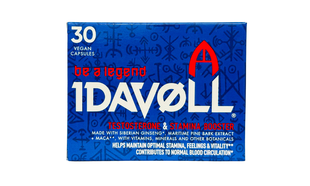 Idavøll® Testosterone & Stamina Booster (30 Cap)