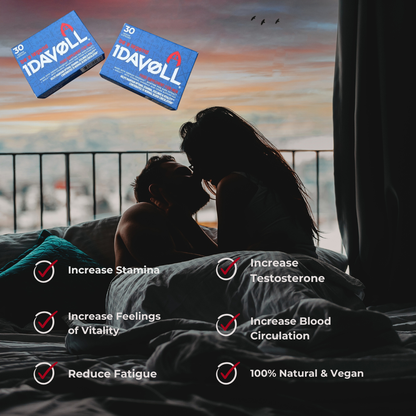 Idavøll® Testosterone & Stamina Booster (30 Cap)