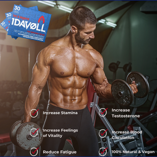 Idavøll® Testosterone & Stamina Booster (30 Cap)